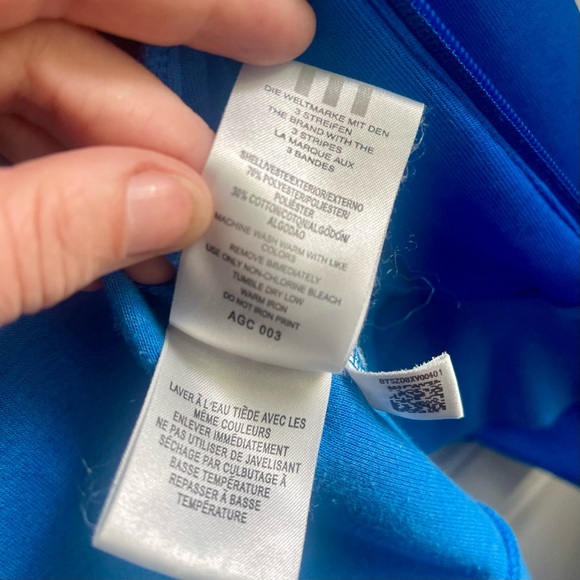 Adidas FIFA World Cup 2006 Track Jacket Italia Champions XS Vintage Blue - Picture 11 of 14